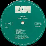 LP - Bill Frisell - In Line
