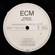 LP - Bill Frisell - Rambler - Promo