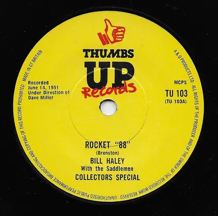 Bill Haley And The Saddlemen - Rocket '88'
