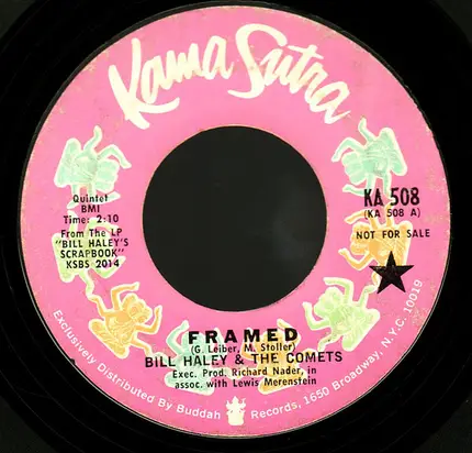 Bill Haley And His Comets - Framed / Rock Around The Clock