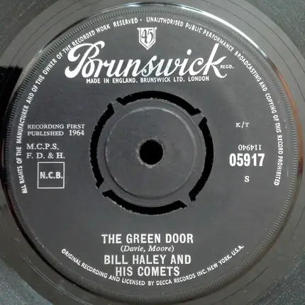 Bill Haley And His Comets - The Green Door