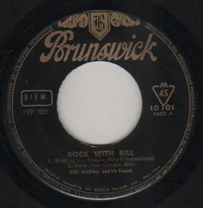 Bill Haley And His Comets - Rock With Bill Haley And The Comets