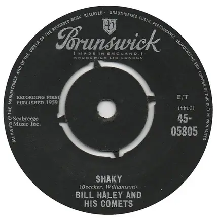 Bill Haley And His Comets - Shaky