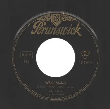 Bill Haley And His Comets - Whoa Mabel