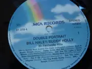 LP - Bill Haley / Buddy Holly - Double Portrait - 20 Fantastic Hits