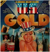 LP - Bill Haley, Chuck Berry, Johnny Cash a.o. - U.S. Gold - 24 Original Million Sellers
