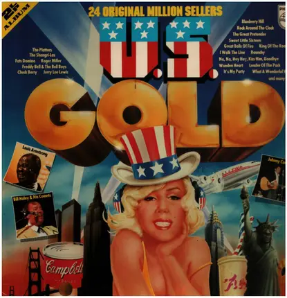 Bill Haley, Chuck Berry, Johnny Cash a.o. - U.S. Gold - 24 Original Million Sellers