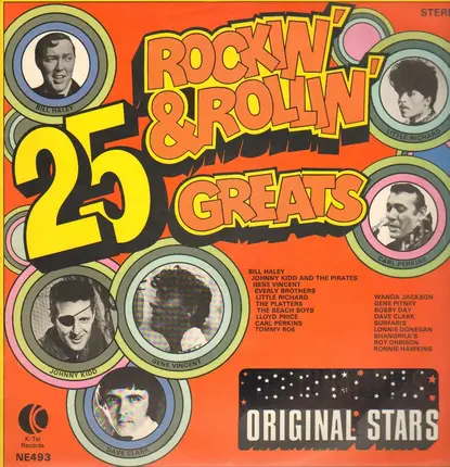 Bill Haley, Everly Brothers, Little Richard ... - 25 Rockin' & Rollin' Greats