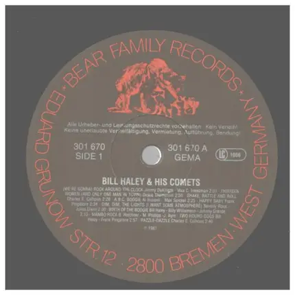 Bill Haley - Rockin' Rollin'