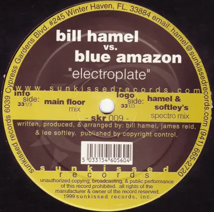 Bill Hamel vs. Blue Amazon - Electroplate
