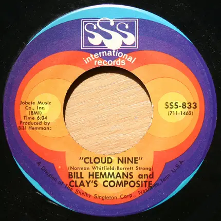 Bill Hemmans & Clay's Composite - Soul Serenade / Cloud Nine