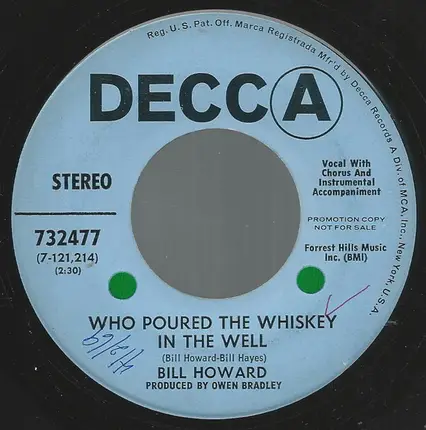 Bill Howard - Where Was I