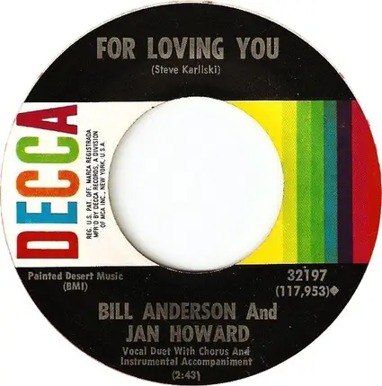 Bill & Jan - For Loving You