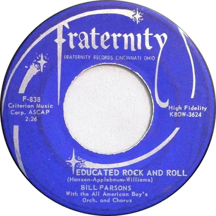 Bill Parsons - Educated Rock And Roll