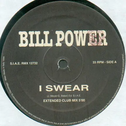 Bill Power - I Swear