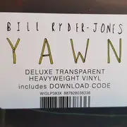 LP - Bill Ryder-Jones - Yawn - Transparent Vinyl
