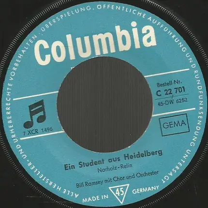 Bill Ramsey - Ein Student Aus Heidelberg