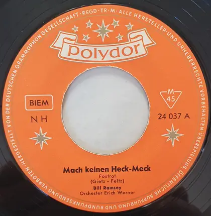 Bill Ramsey - Mach Keinen Heck-Meck
