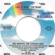 Bill Summers & Summers Heat - Call It What You Want / Your Style Ain't The Way
