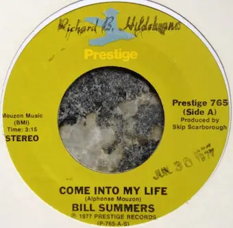 Bill Summers - Come Into My Life / People Know