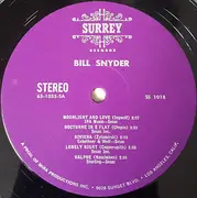 LP - Bill Snyder And His Trio - Moonlight & Love