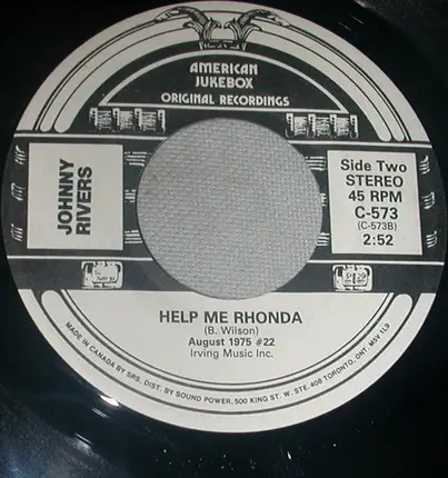 Bill Withers / Johnny Rivers - Lean On Me / Help Me Rhonda
