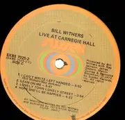 Double LP - Bill Withers - Bill Withers Live At Carnegie Hall