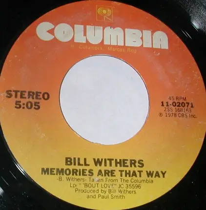 Bill Withers - I Want To Spend The Night