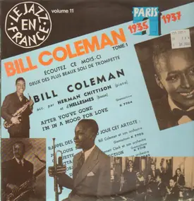 Bill Coleman - Le Jazz En France Vol. 11 - 1935-1937