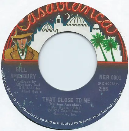 Bill Amesbury - Virginia (Touch Me Like You Do)