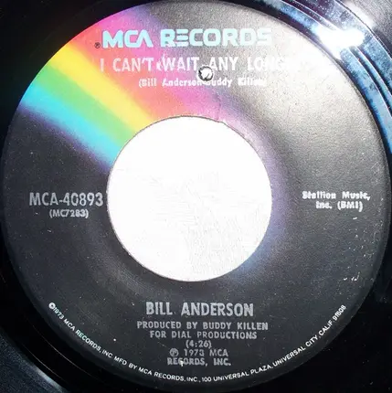 Bill Anderson - Joanna