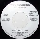 7'' - Bill Anderson - Why'd The Last Time Have To Be The Best / Thanks
