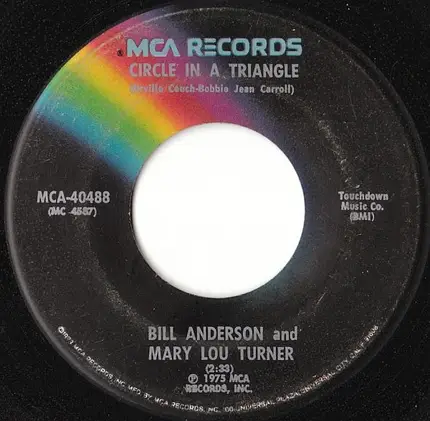 Bill Anderson And Mary Lou Turner - Sometimes