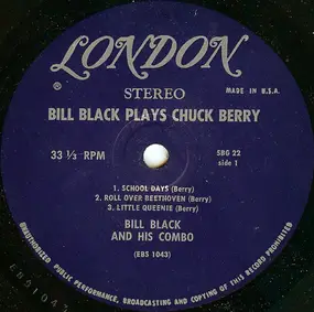 Bill Black - Bill Black Plays Chuck Berry