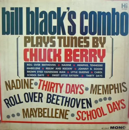 Bill Black's Combo - Plays Tunes By Chuck Berry