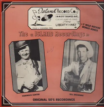 Bill Browning And His Echo Valley Boys a.o. - The ISLAND Recordings