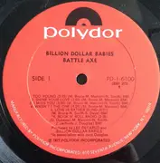 LP - Billion Dollar Babies - Battle Axe