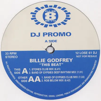 Billie Godfrey - This Beat