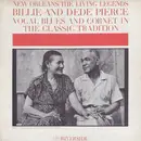 LP - Billie & De De Pierce - Vocal Blues And Cornet In The Classic Tradition - Mono