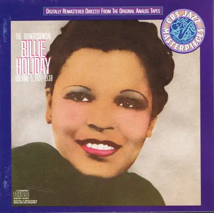 Billie Holiday - The Quintessential Billie Holiday Volume 5 (1937-1938)