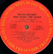 Double LP - Billie Holiday - God Bless The Child - Mono