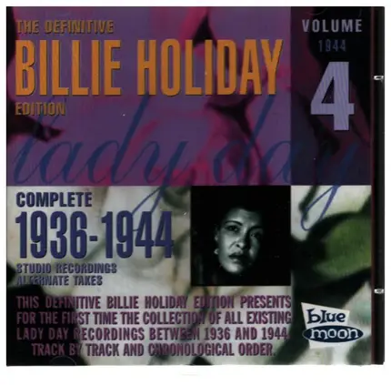 Billie Holiday - Lady Day  Vol.4 Complete 1936-1944