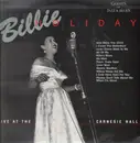 LP - Billie Holiday - Live At The Carnegie Hall