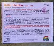 CD-Box - Billie Holiday - Billie Holiday 1942-1957 / Lady Day's Immortal Performances