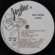 10'' - Billie Holiday - Billie Holiday Classics