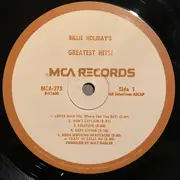 LP - Billie Holiday - Billie Holiday's Greatest Hits!
