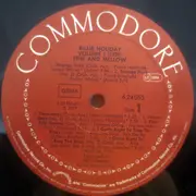 LP - Billie Holiday - Fine And Mellow 1939 And 1944