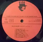 LP - Billie Holiday - Greatest Hits Vol.2