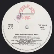 LP - Billie Holiday - Guess Who?