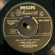 7inch Vinyl Single - Billie Holiday - Jazz Gallery - EP